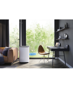 AEG AXP35U538CW Mobiles Klimagerät Weiß/Schwarz (Max. Raumgröße: 50 m², EEK: A+)