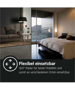 AEG AXP35U538CW Mobiles Klimagerät Weiß/Schwarz (Max. Raumgröße: 50 m², EEK: A+)