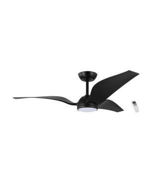 EGLO Mosteiros Deckenventilator Schwarz (50 Watt)