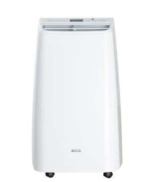 ECG MK 124 | 12000 BTU/H | 16 und 30 °C | 1350 W | 65 dB | Raumfläche 18-25 m2 | Klimaanlage mobil weiß (Max. Raumgröße: 25 m²