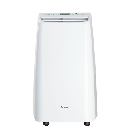 ECG MK 124 | 12000 BTU/H | 16 und 30 °C | 1350 W | 65 dB | Raumfläche 18-25 m2 | Klimaanlage mobil weiß (Max. Raumgröße: 25 m²