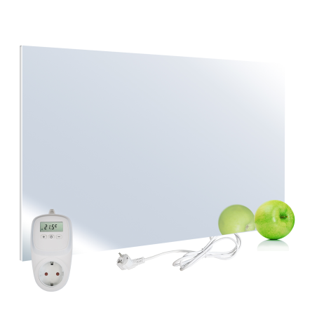 VIESTA H450-SP Spiegel Infrarotheizung + Thermostat TH10 Infrarotheizung (450,00 Watt)