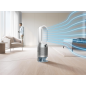 DYSON PH03 Purifier Humidify + Cool Luftreiniger, Luftbefeuchter und Ventilator Weiß/Silber (40 Watt, Raumgröße: 81 m³, 360˚-F