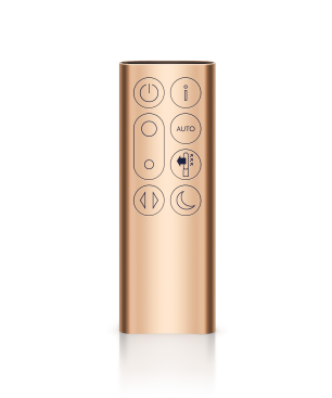 DYSON TP09 Purifier Cool Formaldehyde Luftreiniger Weiß/Gold (40 Watt, Raumgröße: 81 m³, Vollständige Versiegelung nach HEPA-1