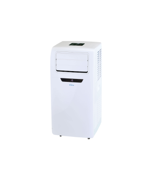 PURLINE Tragbares Klimagerêt mit Frontdisplay 2250 Frigorien mobile Klimaanlage Weiß (Max. Raumgröße: 20 m², EEK: A)