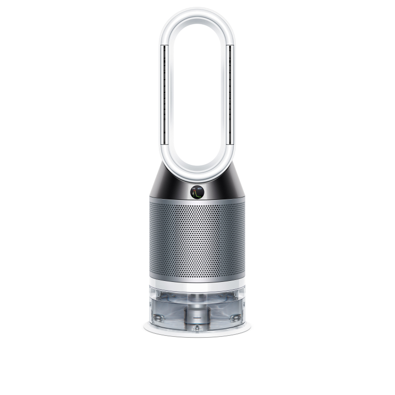 DYSON PH01 Pure Humidify + Cool Luftreiniger, Luftbefeuchter und Ventilator Weiß/Silber (43 Watt, Raumgröße: 81 m³, 360˚-Filtr