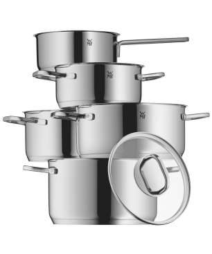 WMF 17.3005.6380 5-tlg. Kochgeschirr-Set Cromargan® Edelstahl Rostfrei 18/10 poliert