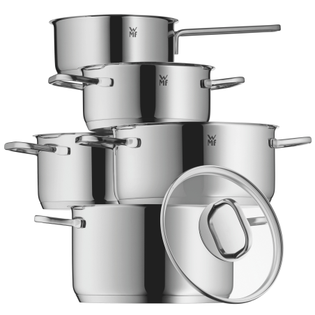 WMF 17.3005.6380 5-tlg. Kochgeschirr-Set Cromargan® Edelstahl Rostfrei 18/10 poliert