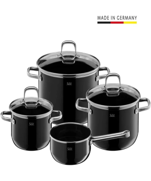 SILIT 2109304807 TOPF-SET 4TLG. ELEGANCE LINE Kochtopf Silargan