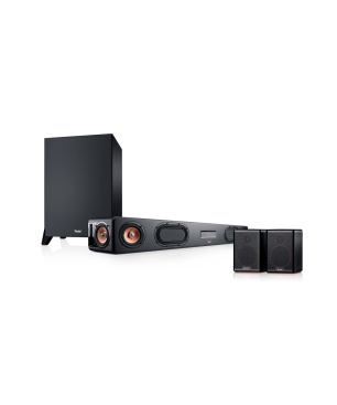 TEUFEL CINEBAR ULTIMA Surround Power Edition "4.1-Set", 4.1 Soundbar, Schwarz