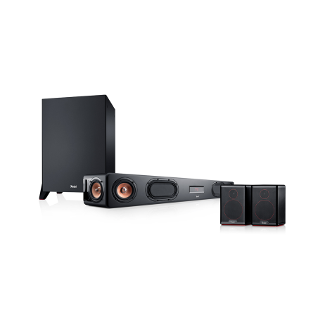 TEUFEL CINEBAR ULTIMA Surround Power Edition "4.1-Set", 4.1 Soundbar, Schwarz