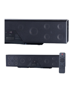 AUVISIO 6-Kanal-3D Surround Soundbar (5.1 Surround Soundbar, schwarz)