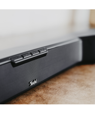 TEUFEL CINEBAR DUETT Surround Power Edition "4.1-Set", 4.1 System Soundbar, Schwarz