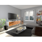 YAMAHA SR-C30A, Soundbar, Schwarz