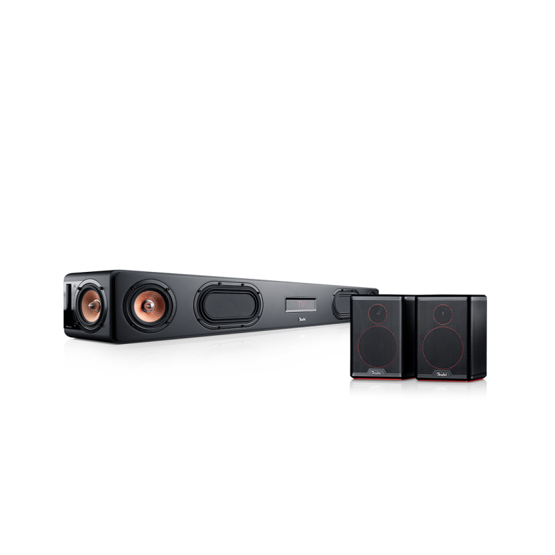 TEUFEL CINEBAR ULTIMA Surround "4.0-Set", Soundbar, Schwarz TEUFEL CINEBAR ULTIMA Surround "4.0-Set", Soundbar, Schwarz