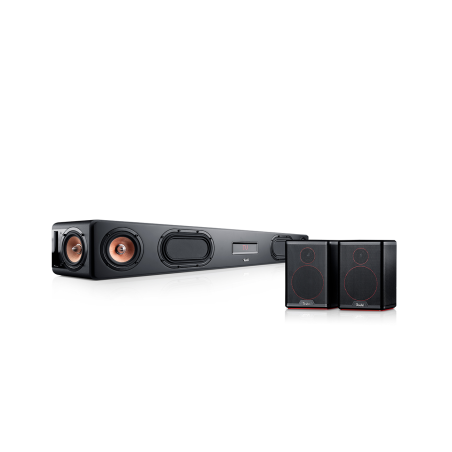 TEUFEL CINEBAR ULTIMA Surround "4.0-Set", Soundbar, Schwarz