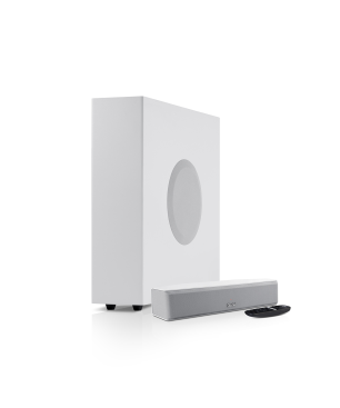 TEUFEL CINEBAR ONE+ Weiß, Soundbar, Weiß