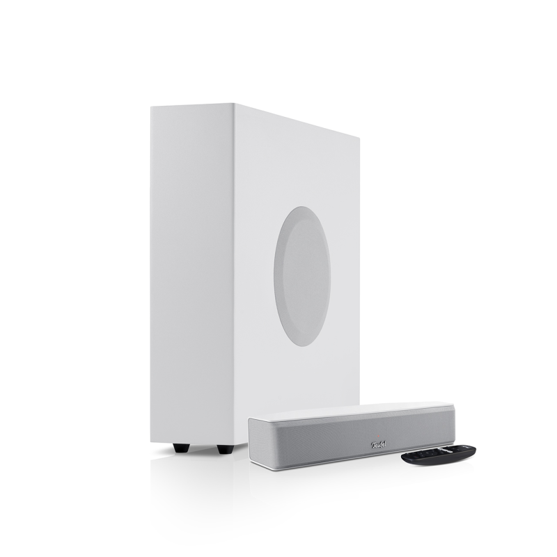 TEUFEL CINEBAR ONE+ Weiß, Soundbar, Weiß TEUFEL CINEBAR ONE+ Weiß, Soundbar, Weiß