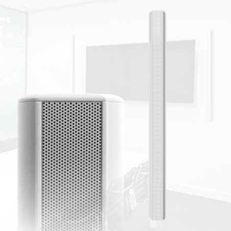 QEUS APS70C white HiFi Lautsprecher Linienstrahler, Weiß