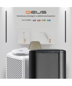 QEUS APS70C white HiFi Lautsprecher Linienstrahler, Weiß