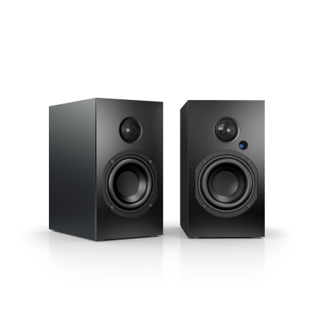 NUBERT nuBoxx A-125 pro Aktivlautsprecher aktiv | Soundpaar, Schwarz