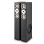 AUNA Linie 501 FS BK Standlautsprecher, Schwarz AUNA Linie 501 FS BK Standlautsprecher, Schwarz