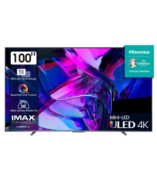 HISENSE 100U7KQ LED TV (Flat, 100 Zoll / 253 cm, UHD 4K, SMART TV)