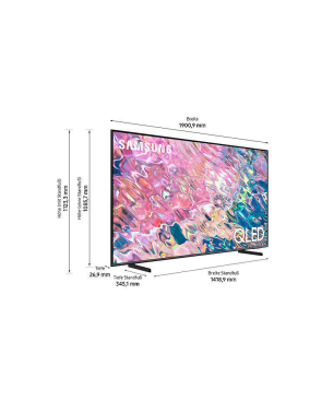 SAMSUNG GQ85Q60BAU QLED TV (Flat, 85 Zoll / 214 cm, UHD 4K, SMART TV, Tizen™ mit Gaming Hub)
