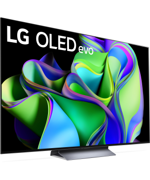 LG OLED65C31LA OLED evo TV (Flat, 65 Zoll / 165 cm, QLED 4K, SMART TV, webOS 23)