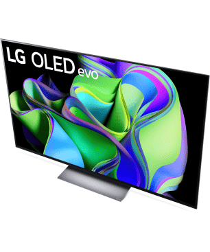 LG OLED65C31LA OLED evo TV (Flat, 65 Zoll / 165 cm, QLED 4K, SMART TV, webOS 23)