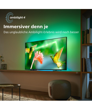 PHILIPS 65PML9507/12 (65 Zoll) MiniLED TV (Flat, 65 Zoll / 164 cm, UHD 4K, SMART TV, Ambilight)