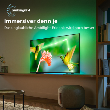 PHILIPS 65PML9507/12 (65 Zoll) MiniLED TV (Flat, 65 Zoll / 164 cm, UHD 4K, SMART TV, Ambilight)