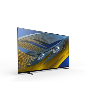 SONY XR-55A80J OLED TV (Flat, 55 Zoll / 139 cm, OLED 4K, SMART TV, Google TV)
