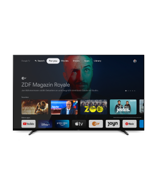 SONY XR-55A80J OLED TV (Flat, 55 Zoll / 139 cm, OLED 4K, SMART TV, Google TV)