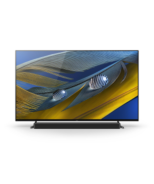 SONY XR-55A80J OLED TV (Flat, 55 Zoll / 139 cm, OLED 4K, SMART TV, Google TV)