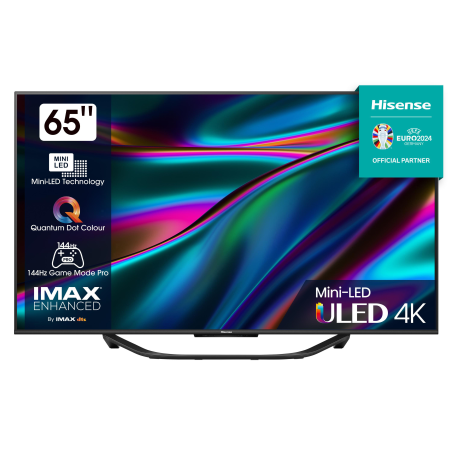 HISENSE 65U7KQ Mini LED TV (Flat, 65 Zoll / 164 cm, UHD 4K, SMART TV)