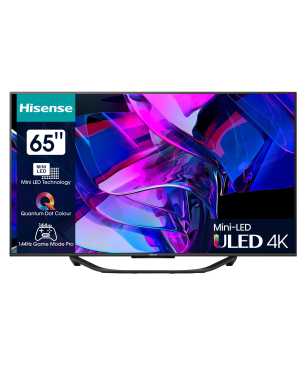 HISENSE 65U7KQ Mini LED TV (Flat, 65 Zoll / 164 cm, UHD 4K, SMART TV)