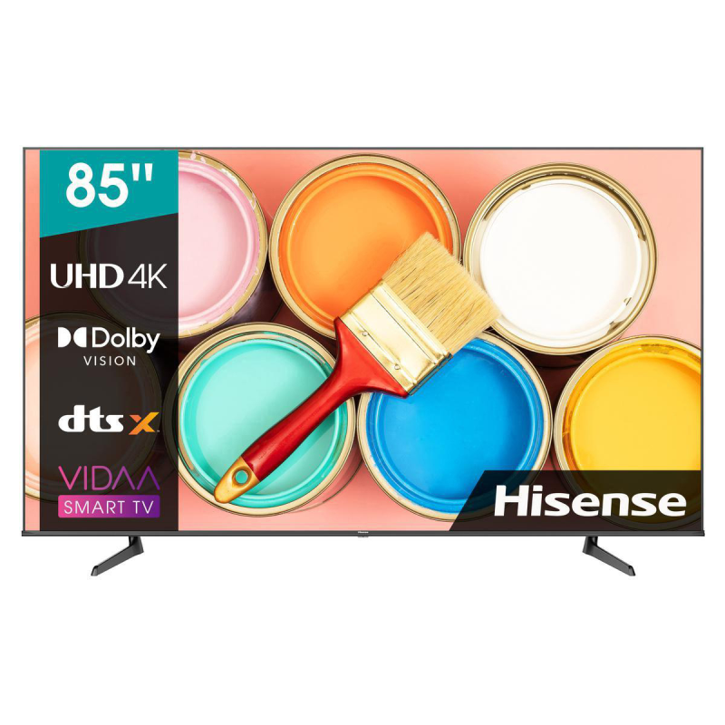 HISENSE 85A6BG LED TV (Flat, 85 Zoll / 216 cm, UHD 4K, SMART TV, VIDAA U5) HISENSE 85A6BG LED TV (Flat, 85 Zoll / 216 cm, UHD 4K, SMART TV, VIDAA U5)
