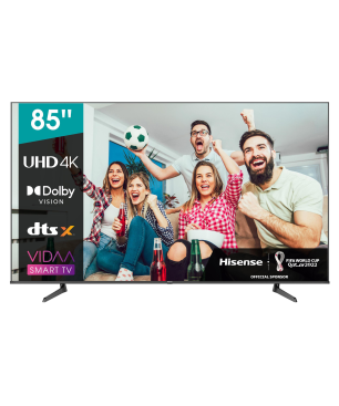 HISENSE 85A6BG LED TV (Flat, 85 Zoll / 216 cm, UHD 4K, SMART TV, VIDAA U5)