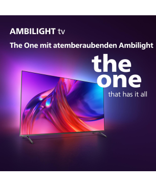PHILIPS 75PUS8808/12 4K LED Ambilight TV (Flat, 75 Zoll / 189 cm, UHD 4K, SMART TV, Ambilight, GoogleTV)