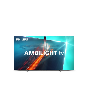 PHILIPS 65OLED708/12 4K OLED Ambilight TV (Flat, 65 Zoll / 164 cm, UHD 4K, SMART TV, Ambilight, GoogleTV 12)