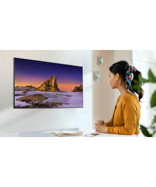 SAMSUNG GQ 55 Q 60 TGUXZG QLED TV (Flat, 55 Zoll / 138 cm, UHD 4K, SMART TV)