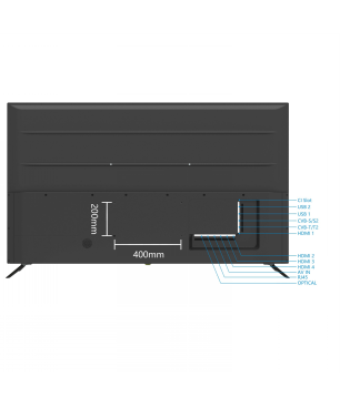 SMART TECH 75 Zoll QLED Smart TV 75QA20T1 LED TV (Flat, 75 Zoll / 189 cm, UHD 4K, SMART TV, android 11.0)