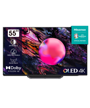 HISENSE 55A85K OLED TV (Flat, 55 Zoll / 139 cm, OLED 4K, SMART TV, VIDAA U)