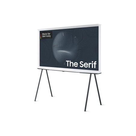 SAMSUNG GQ50LS01BGU The Serif QLED TV (Flat, 50 Zoll / 125 cm, UHD 4K, SMART TV, Tizen)