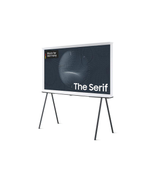 SAMSUNG GQ55LS01BGU The Serif QLED TV (Flat, 55 Zoll / 138 cm, UHD 4K, SMART TV, Tizen)
