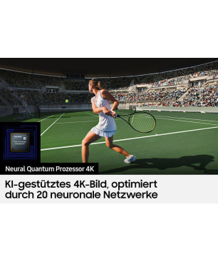 SAMSUNG GQ55QN95B Neo QLED TV (Flat, 55 Zoll / 138 cm, UHD 4K, SMART TV, Tizen™ mit Gaming Hub)