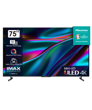 HISENSE 75U7KQ LED TV (Flat, 75 Zoll / 189 cm, UHD 4K, 3D, SMART TV)