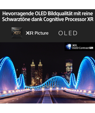 SONY BRAVIA XR-42A90K OLED TV (Flat, 42 Zoll / 106 cm, OLED 4K, SMART TV, Google TV)