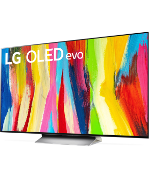 LG OLED55C22LB OLED evo TV (Flat, 55 Zoll / 139 cm, OLED 4K, SMART TV, webOS 22 mit LG ThinQ)